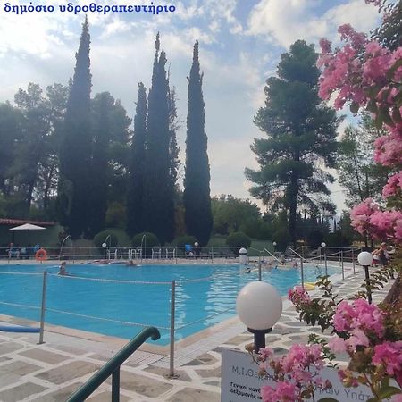 Ermis Hotel Loutra Ipatis Exterior photo
